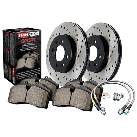 Centric Parts Sport Axle Kit Rear Drilled, 979.35011R 979.35011R